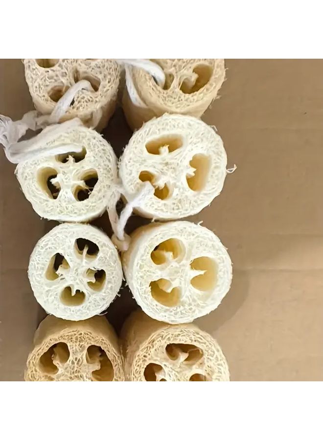 Traditional Chinese Bath Scrub Towels Natural Exfoliating Massage Balls 3 94 Inches Long - Image 2